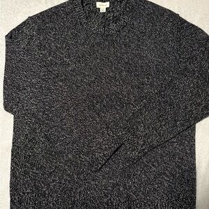 Calvin Klein Jeans Black Marl Crewneck Sweater (XL) (NWOT)